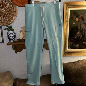 Small FIGS Seaglass Yola Scrub Pants